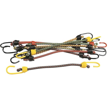 Keeper Premium Bungee Cords, PK10 6025